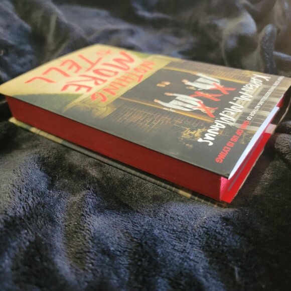 Nothing More to Tell book by Karen M. McManus, Red Painted Edges, First Edition - Picture 1 of 5
